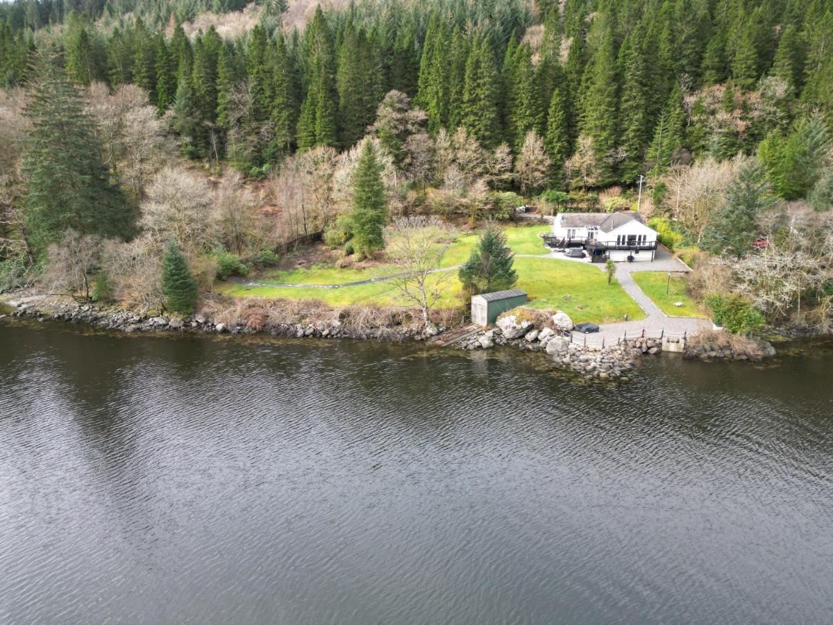 Waterside 3 Bed Cottage, Hot Tub, Sauna, Pvt Beach Arrochar Exterior foto
